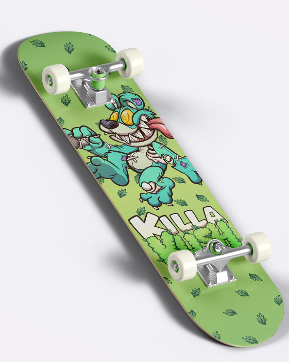 Zombie Killabear Custom Skate Deck 8.25″